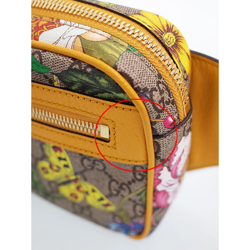 GUCCI Ophidia GG Floral Flower Belt Bag Body - Picture 9 of 9